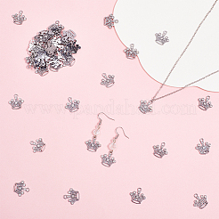50Pcs Zinc Alloy with Crystal Rhinestone Pendants&nbsp;FIND-SC0019-59