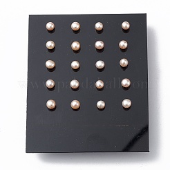 Natural Pearl Ear Studs&nbsp;EJEW-P223-01A-P02