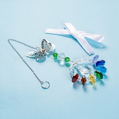 Crystal Teardrop Glass Suncatchers Prisms Pendant Decorations&nbsp;BUER-PW0001-136