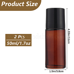 Glass Roller Ball Bottles&nbsp;LS-MRMJ-WH20007-016