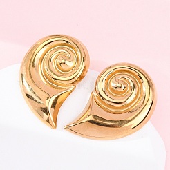 304 Stainless Steel Stud Earrings for Women&nbsp;EJEW-K306-06G
