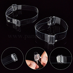 10 Pairs 2 Style Transparent Silicone Shoelace&nbsp;SIL-GF0001-11