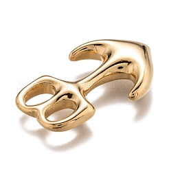 304 Stainless Steel Hook Clasps&nbsp;STAS-J036-119G