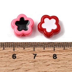 Baking Paint Opaque Acrylic Enamel Beads&nbsp;OACR-H060-02