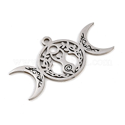 201 Stainless Steel Pendants&nbsp;STAS-I344-04P