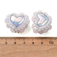 Rwsin & ABS Imitation Pearl & Polymer Clay Beads&nbsp;RE-CBA1913-01I