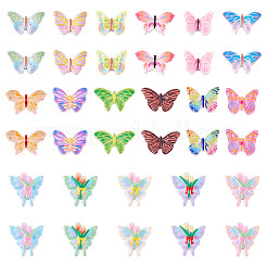 75Pcs 3 Styles Opaque Resin Enamel Cabochons&nbsp;CRES-TA0001-52