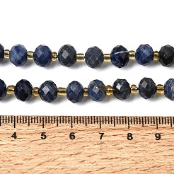 Natural Sodalite Beads Strands&nbsp;G-D105-B09-01
