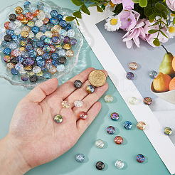 140Pcs 14 Colors Transparent Glass Beads&nbsp;GLAA-HY0001-55