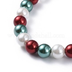 Alloy Enamel Charm Bracelets&nbsp;BJEW-JB04511-01