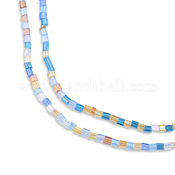 Transparent Glass Beads Strands&nbsp;GLAA-N047-02