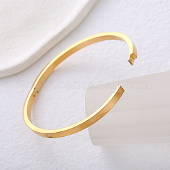 European polished plain circle single diamond bracelet for women minimalist stylish accessory&nbsp;GW1668-2