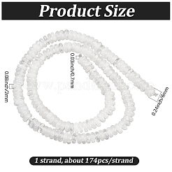 1 Strand Natural Quartz Crystal Beads Strands&nbsp;G-PA0002-16