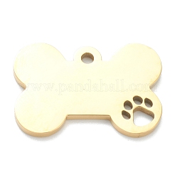 Ion Plating(IP) 304 Stainless Steel Pet Pendants&nbsp;STAS-B016-04G