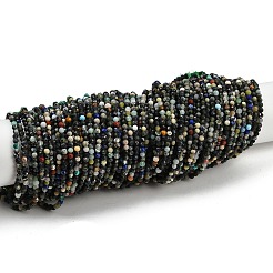Natural Mixed Gemstone Beads Strands&nbsp;G-RM2025425-A03-3mm
