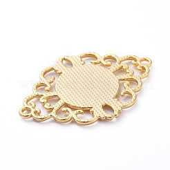 Alloy Cabochon Connector Settings&nbsp;X-PALLOY-E577-30G