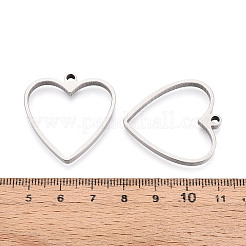 201 Stainless Steel Pendants&nbsp;STAS-T064-84P-01