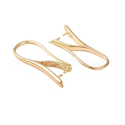 Brass Earring Hooks&nbsp;KK-G604-05G