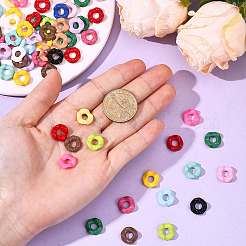 100Pcs Acrylic European Large Hole Beads&nbsp;MACR-SC0002-40