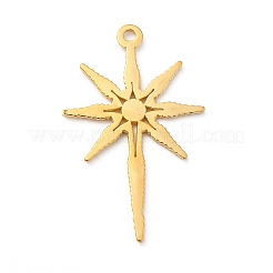 Ion Plating(IP) 304 Stainless Steel Pendants&nbsp;X-STAS-P312-22G