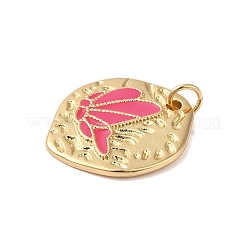 Rack Plating Brass Enamel Pendants&nbsp;KK-S372-04A-03