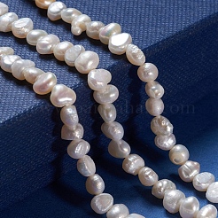 Natural Cultured Freshwater Pearl Beads Strands&nbsp;X-PEAR-I004-08B