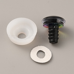 Plastic Doll Eyes&nbsp;DIY-WH0399-03C