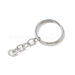 304 Stainless Steel Split Key Rings&nbsp;KEYC-JKC01372-01