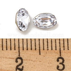 Glass Rhinestone Cabochons&nbsp;RGLA-L029-17B