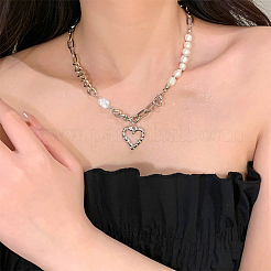 50Pcs Natural Cultured Freshwater Pearl Bead Connector Charms&nbsp;PEAR-HY0001-03