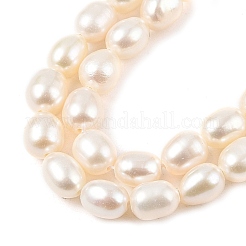 Natural Cultured Freshwater Pearl Beads Strands&nbsp;PEAR-I007-01A-02A