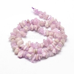 Natural Kunzite Chip Beads Strands&nbsp;G-E271-79