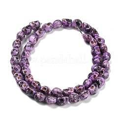 Synthetic Turquoise Beads Strands&nbsp;TURQ-F019-02E