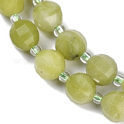 Natural Chinese Jade Beads Strands&nbsp;G-G182-B39-03