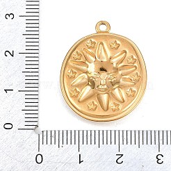 304 Stainless Steel Enamel Pendants&nbsp;LS-STAS-G392-03G-02