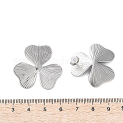 304 Stainless Steel Stud Earrings for Women&nbsp;EJEW-K306-02P