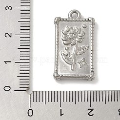 Anti-Tarnish 304 Stainless Steel Pendants&nbsp;STAS-Q334-26P
