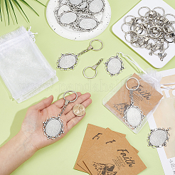 30Pcs Alloy Split Key Rings&nbsp;FIND-PH0061-62