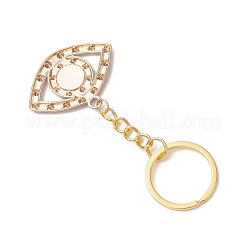 4Pcs Iron Alloy Rhinestone Keychain&nbsp;KEYC-JKC01174
