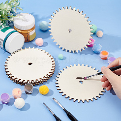 Unfinished Wood Slices&nbsp;WOOD-WH0024-139A
