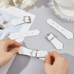 8 Sets PU Leather Sew on Toggle Buckles&nbsp;AJEW-HS0001-54B