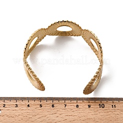 304 Stainless Steel Cuff Bangles&nbsp;BJEW-P368-10G