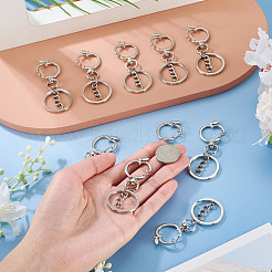 10Pcs Alloy Keychains&nbsp;KEYC-TA0004-76