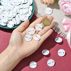 80Pcs Plastic Brooch Base Settings&nbsp;KY-SC0002-39A