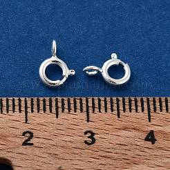 Brass Spring Ring Clasps&nbsp;X-KK-G479-01B-S