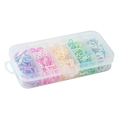 30G 5 Colors Spray Paint ABS Plastic Cabochons&nbsp;KY-YW0001-39