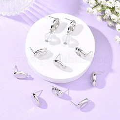 SHEGRACE Brass Stud Earring Findings&nbsp;XGRQ6M759-908P