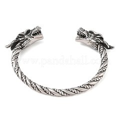 Viking 304 Stainless Steel Open Cuff Bangles for Men&nbsp;BJEW-U001-07D-G
