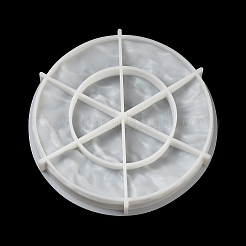 Ocean Wave Effect Flat Round Jewelry Plate DIY Silicone Molds&nbsp;LS-SIMO-C008-02B