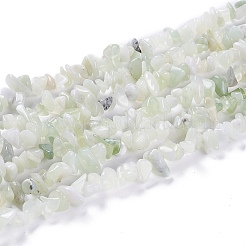 Natural New Jade Chip Bead Strands&nbsp;G-M205-29
